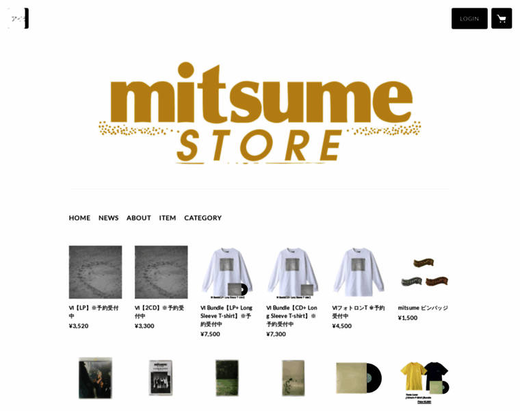 Mitsume-store.com thumbnail