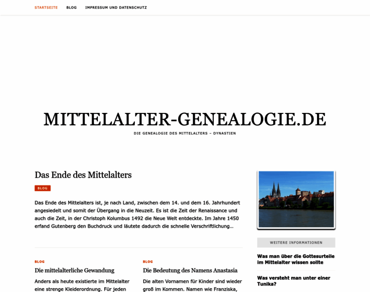 Mittelalter-genealogie.de thumbnail