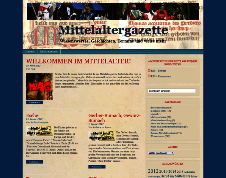 Mittelaltergazette.de thumbnail