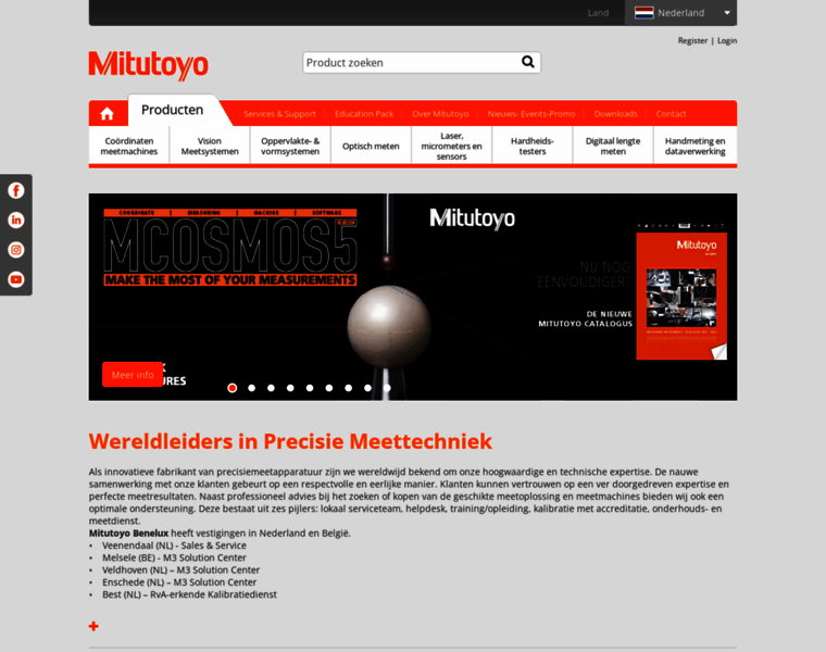 Mitutoyo.nl thumbnail