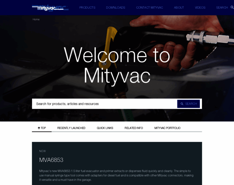 Mityvac.com thumbnail