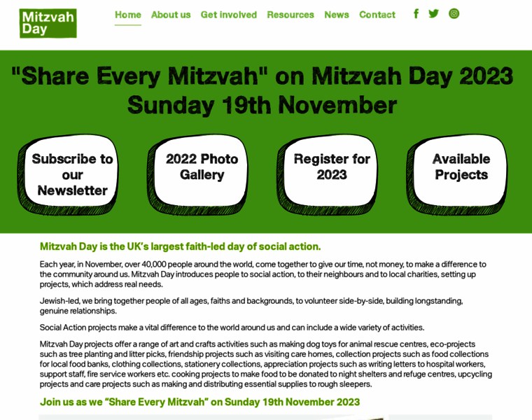 Mitzvahday.org.uk thumbnail