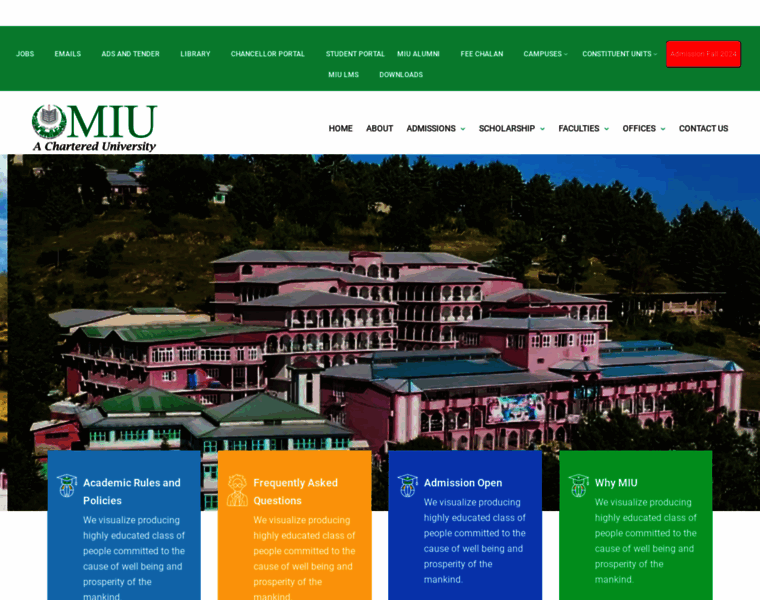 Miu.edu.pk thumbnail Miu.edu.pk thumbnail