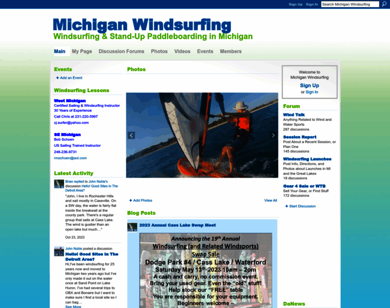 Miwindsurfing.com thumbnail