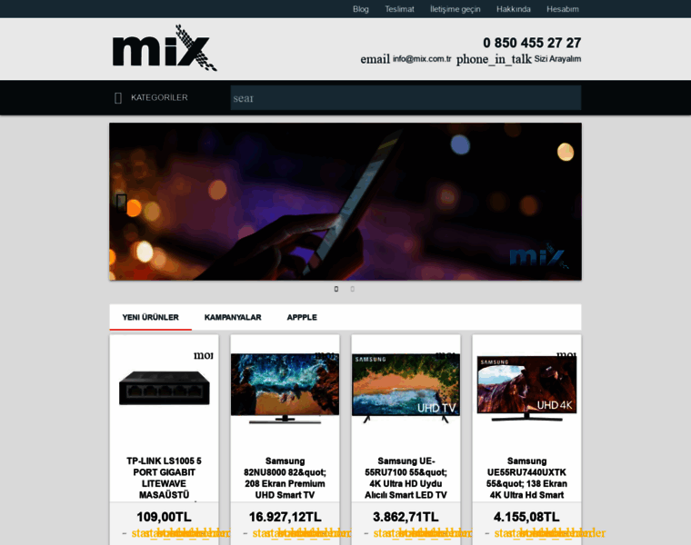 Mix.com.tr thumbnail