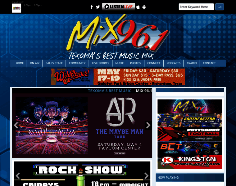 Mix961.net thumbnail