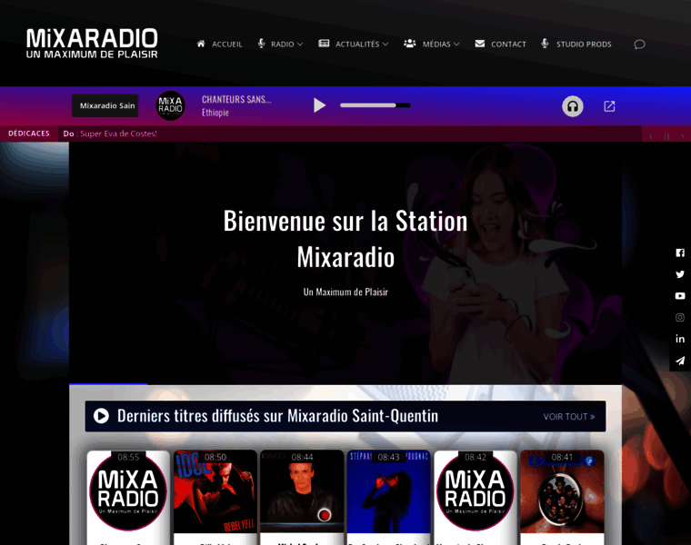 Mixaradio.com thumbnail