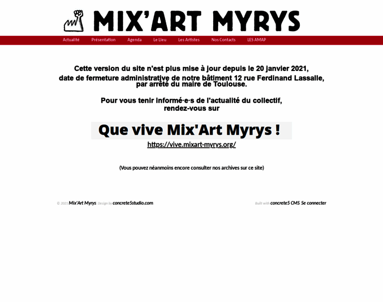 Mixart-myrys.org thumbnail