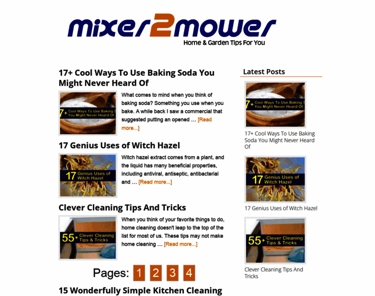 Mixer2mower.com thumbnail