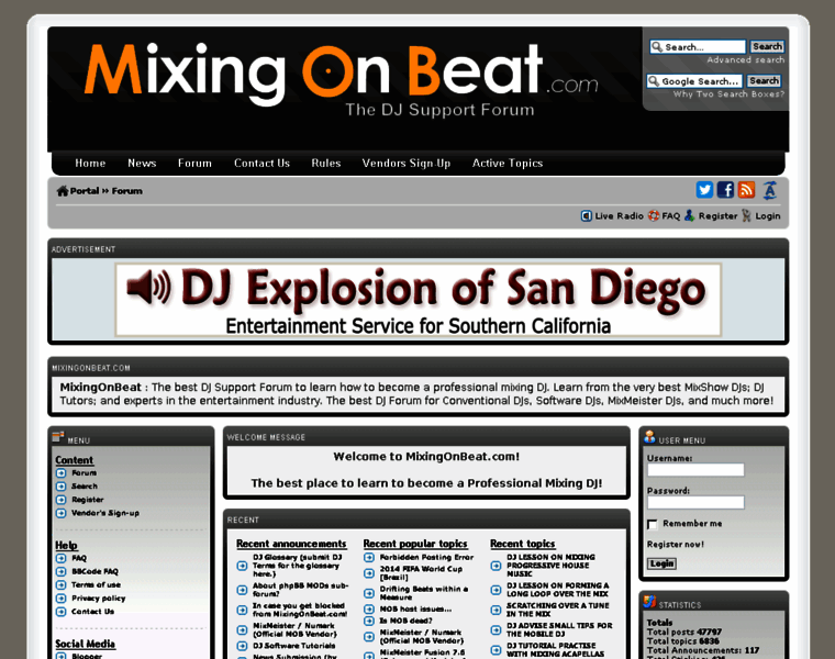 Mixingonbeat.com thumbnail