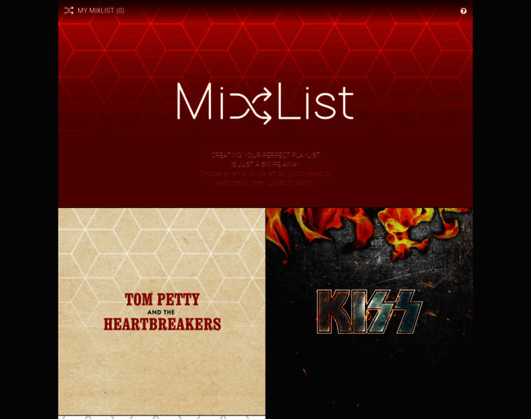Mixlist.com thumbnail