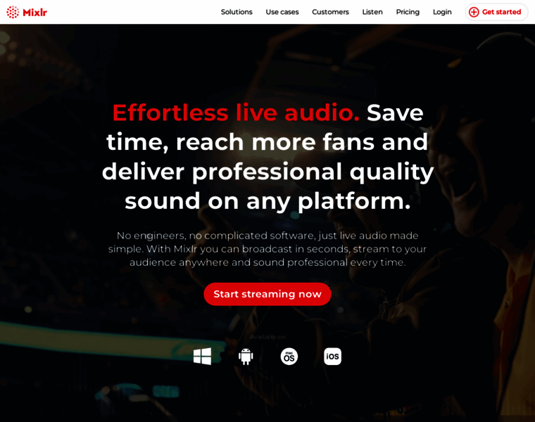 Mixlr.com thumbnail