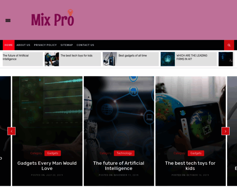 Mixpro.info thumbnail
