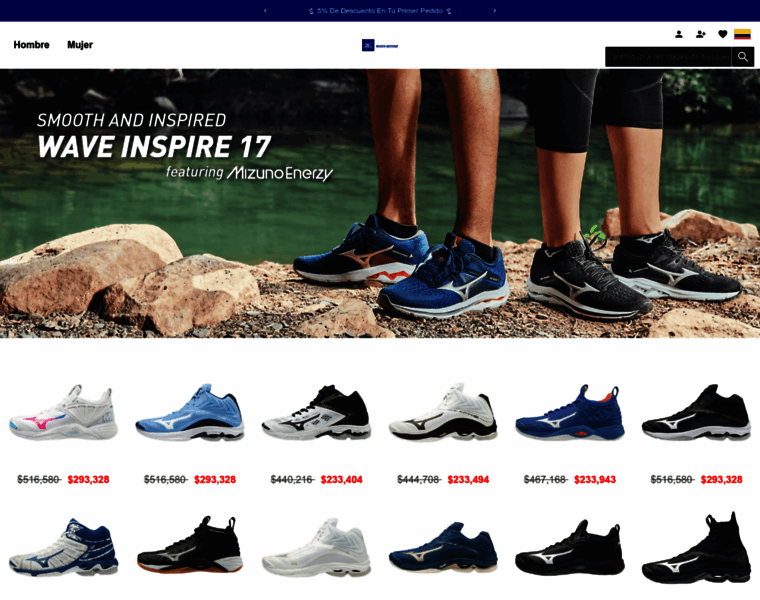 Mizunocolombia.com.co thumbnail