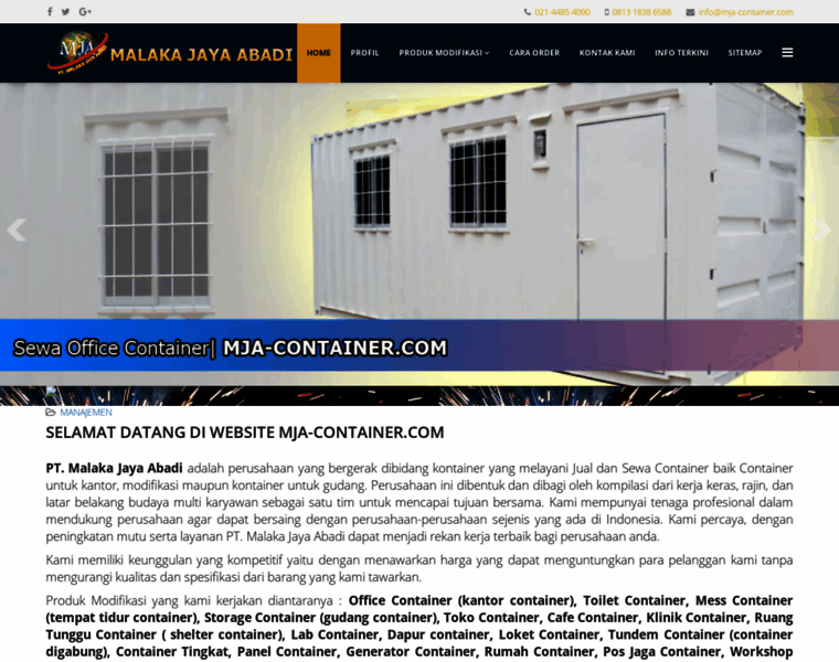 Mja-container.com thumbnail