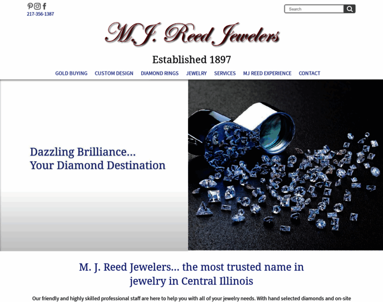 Mjreedjewelers.com thumbnail