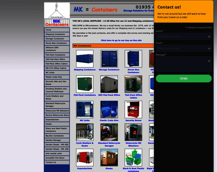 Mk-containers.co.uk thumbnail