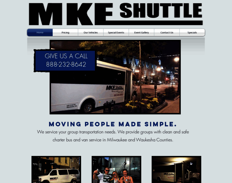 Mkeshuttle.com thumbnail