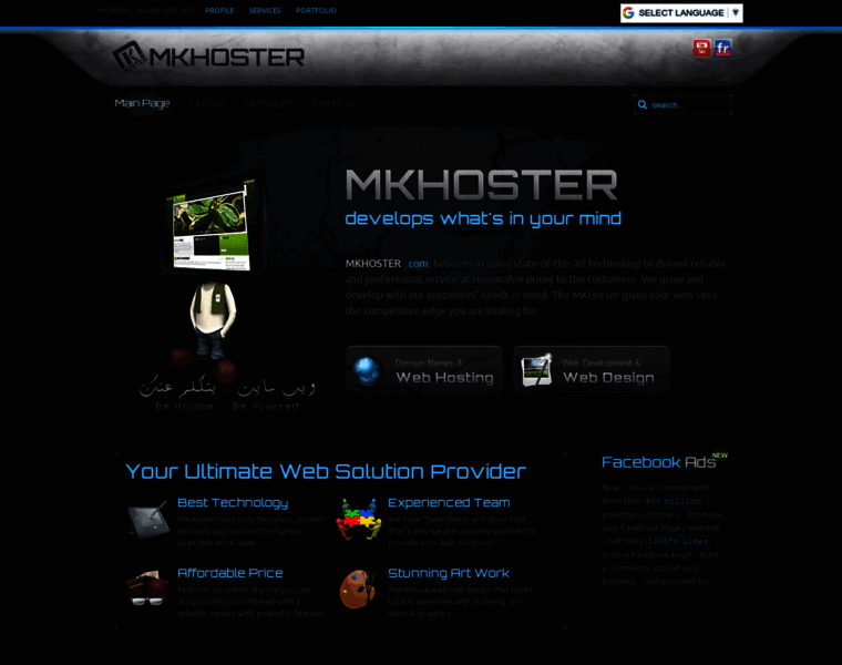 Mkhoster.com thumbnail