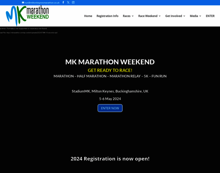 Mkmarathon.com thumbnail