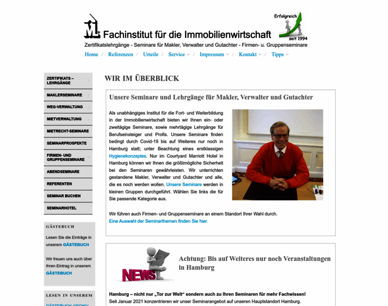 Ml-fachseminare.de thumbnail