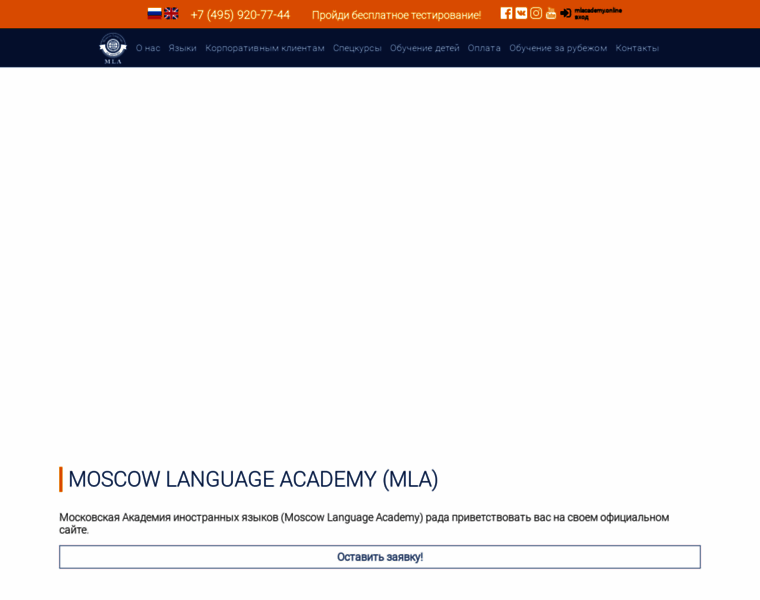 Mlacademy.ru thumbnail