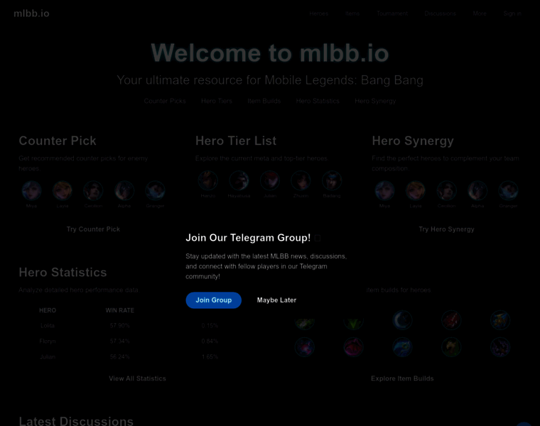Mlbb.io thumbnail