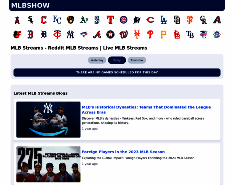 Mlbshow.com thumbnail Mlbshow.com thumbnail