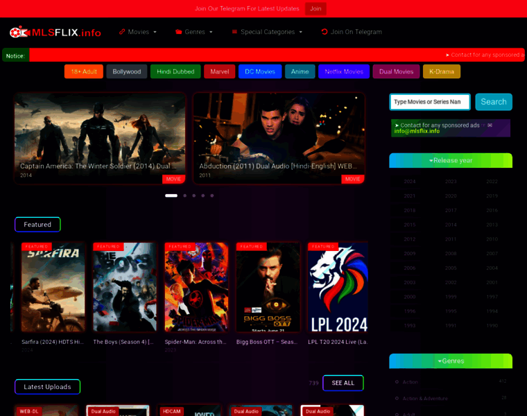 Mlsflix.info thumbnail