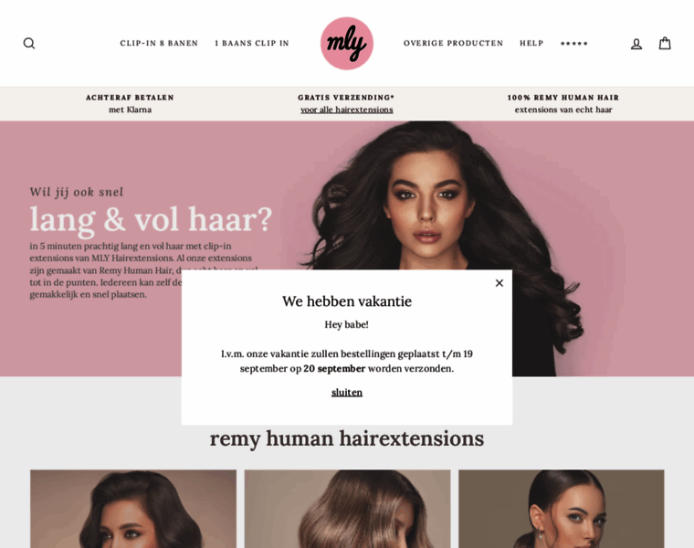 Mly-hairextensions.nl thumbnail