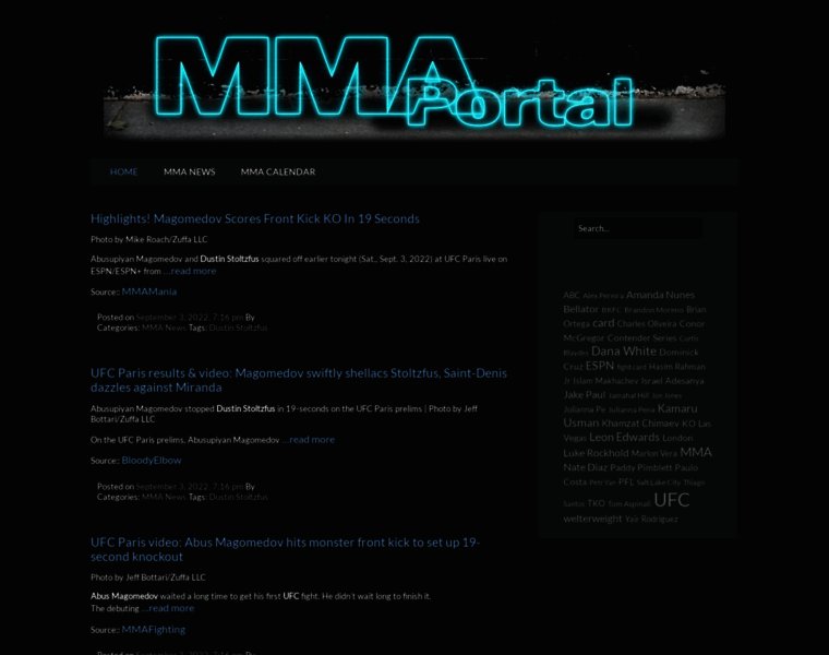Mma-portal.com thumbnail