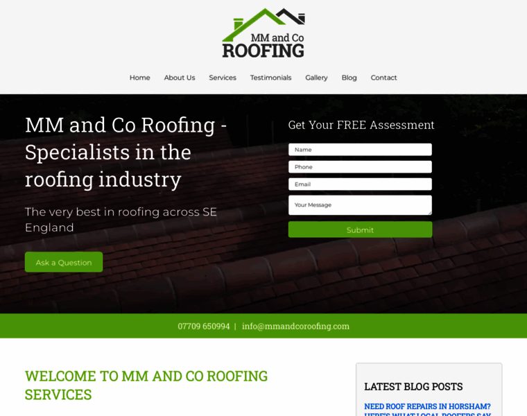 Mmandcoroofing.com thumbnail Mmandcoroofing.com thumbnail