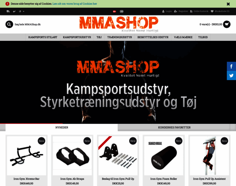 Mmashop.dk thumbnail