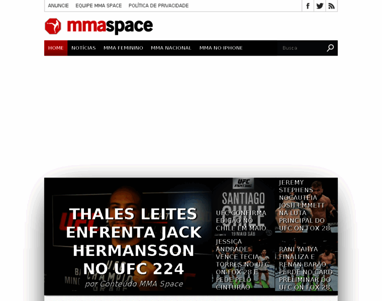 Mmaspace.net thumbnail