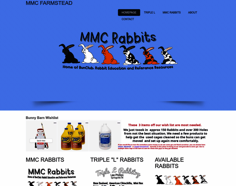 Mmcrabbits.com thumbnail