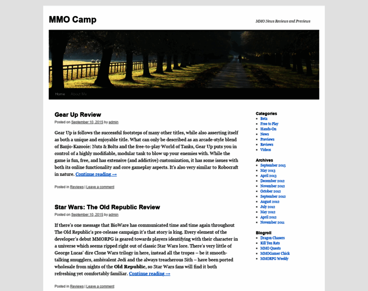 Mmocamp.com thumbnail