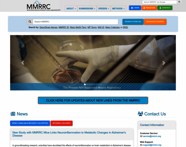 Mmrrc.org thumbnail