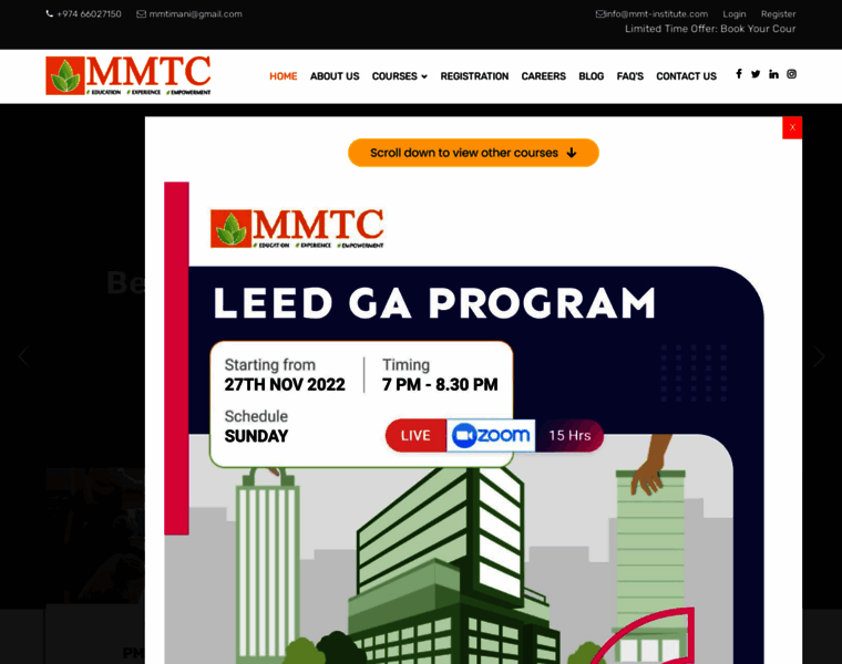 Mmt-institute.com thumbnail