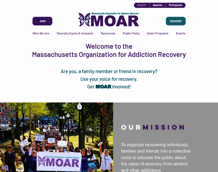 Moar-recovery.org thumbnail