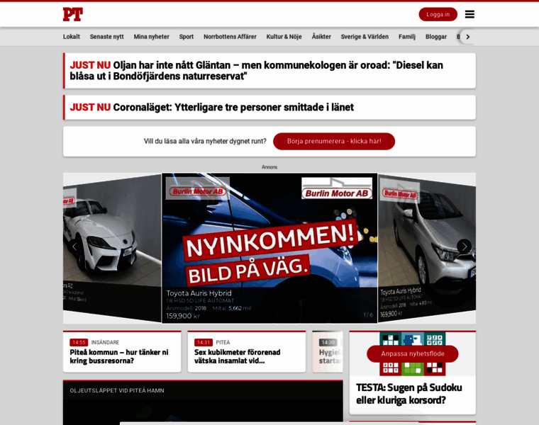 Mobil.pitea-tidningen.se thumbnail