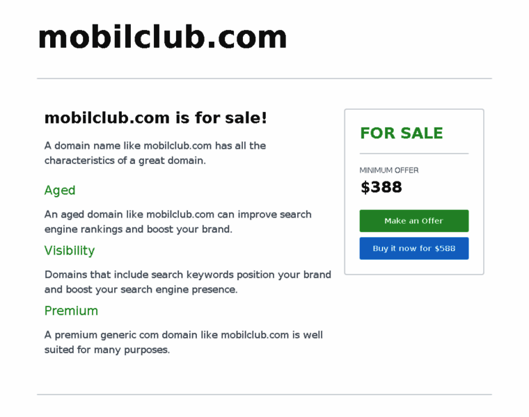Mobilclub.com thumbnail