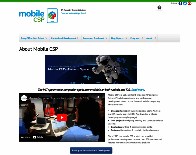 Mobile-csp.org thumbnail