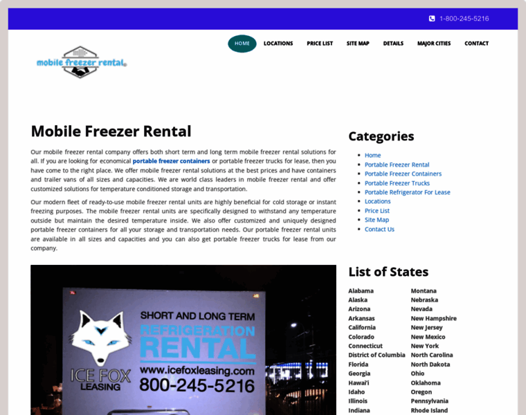 Mobile-freezer-rental.com thumbnail