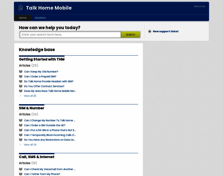 Mobile-help.talkhome.co.uk thumbnail