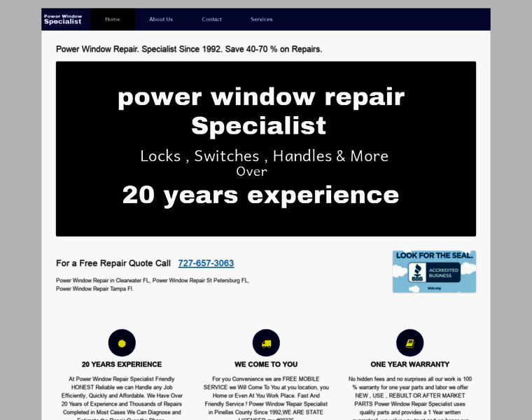 Mobile-window-repair.com thumbnail
