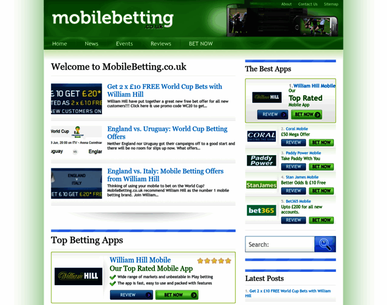 Mobilebetting.co.uk thumbnail