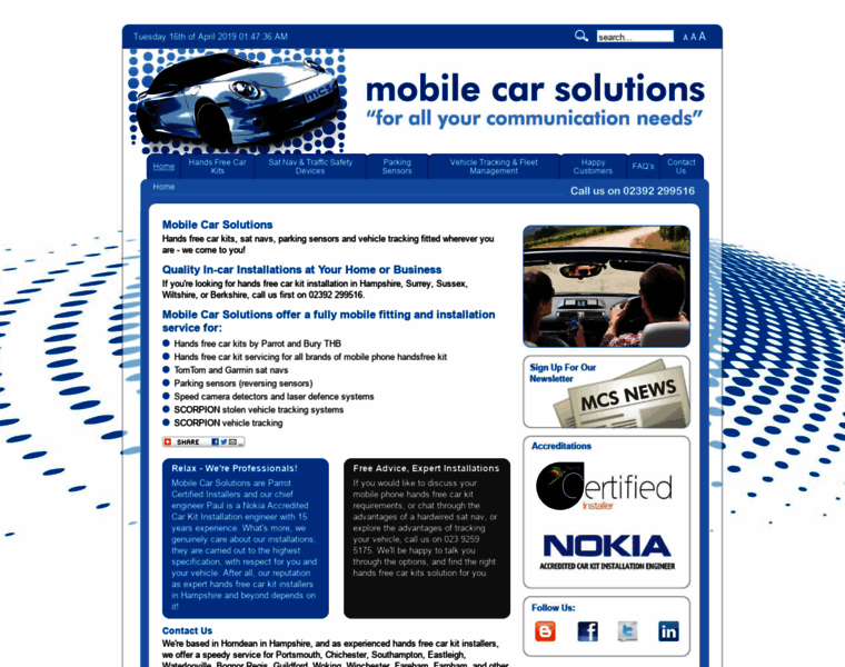 Mobilecarsolutions.co.uk thumbnail