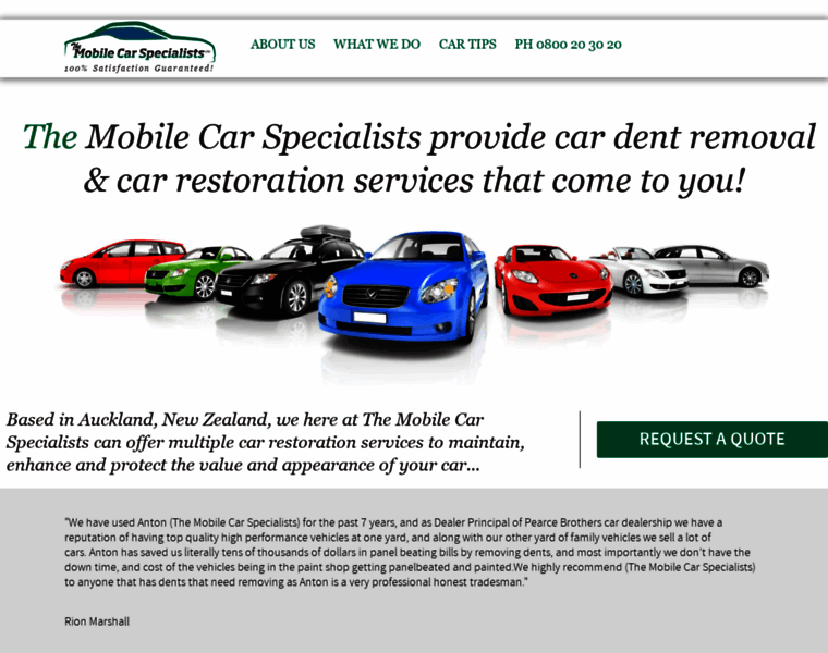Mobilecarspecialists.com thumbnail