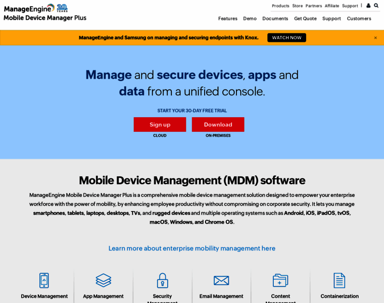 Mobiledevicemanagerplus.com thumbnail