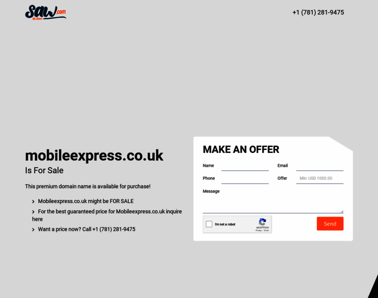 Mobileexpress.co.uk thumbnail